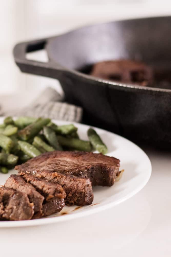 venison tenderloin medallions.