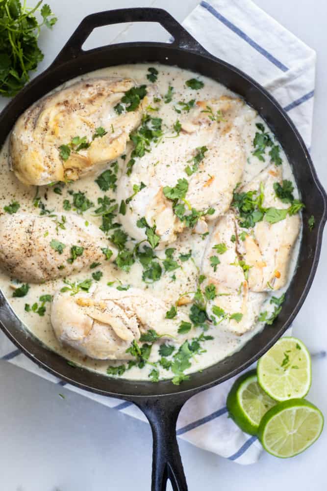 Cheesecake factory copycat coconut lime chicken.