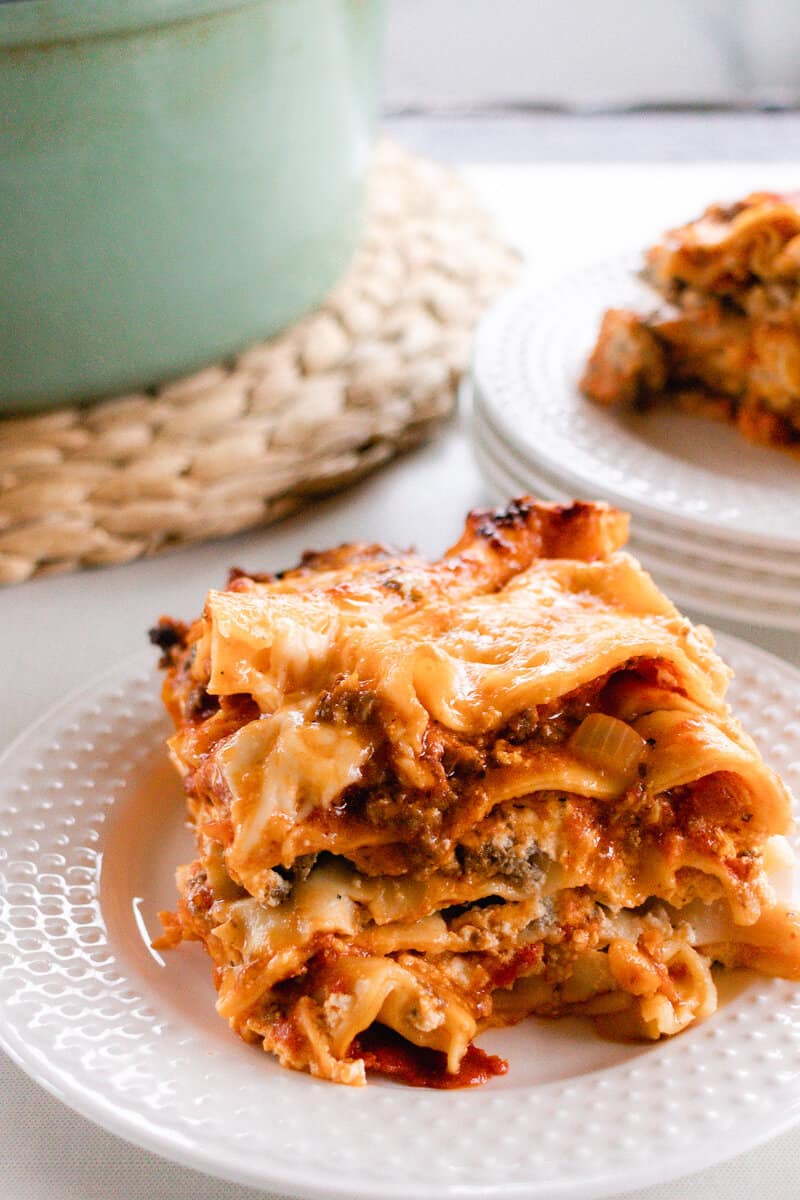 The Best Dutch Oven Lasagna - Simple Recipes, Family Friendly Meals and ...