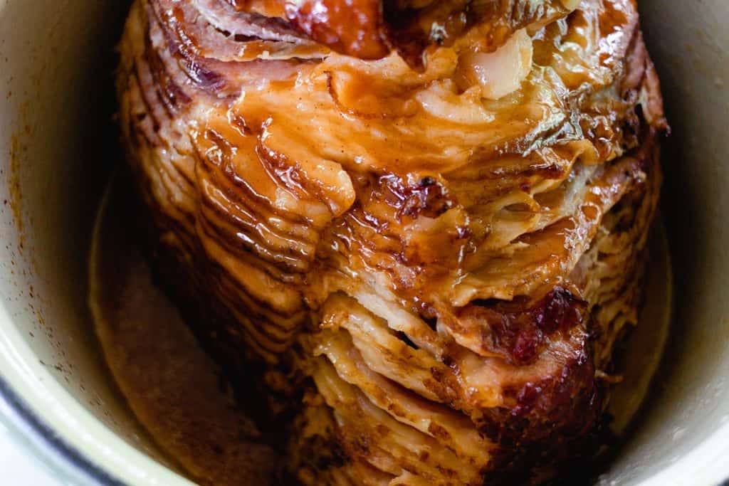 Dutch Oven Honey Baked Ham (with pictures) Cast Iron Skillet Cooking