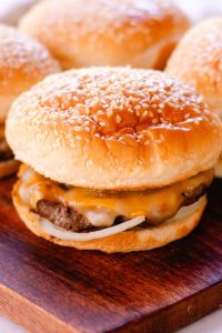 The Best Moose Burger Recipe - Cast Iron Skillet Cooking