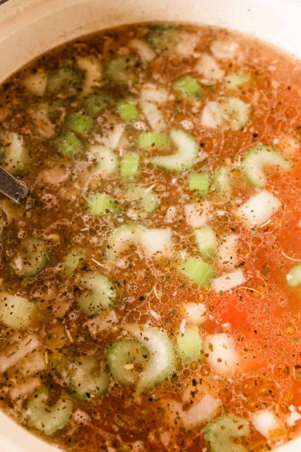Pork Neck Bone Soup - Cast Iron Skillet Cooking