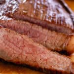 Slices of juicy Picanha Steak.