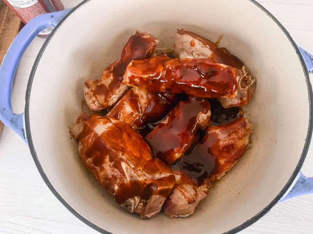 Dutch Oven Country-Style Ribs - Cast Iron Skillet Cooking